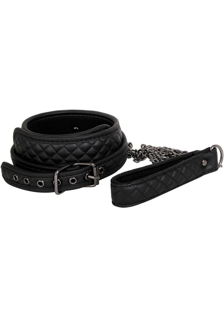Adam and Eve - Eve's Fetish Dreams Collar and Leash - Black