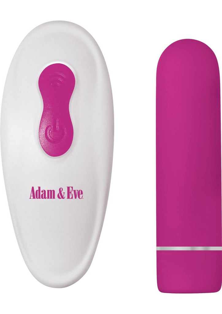 Adam and Eve - Eve's Rechargeable Bullet with Wireless Remote Control - Pink