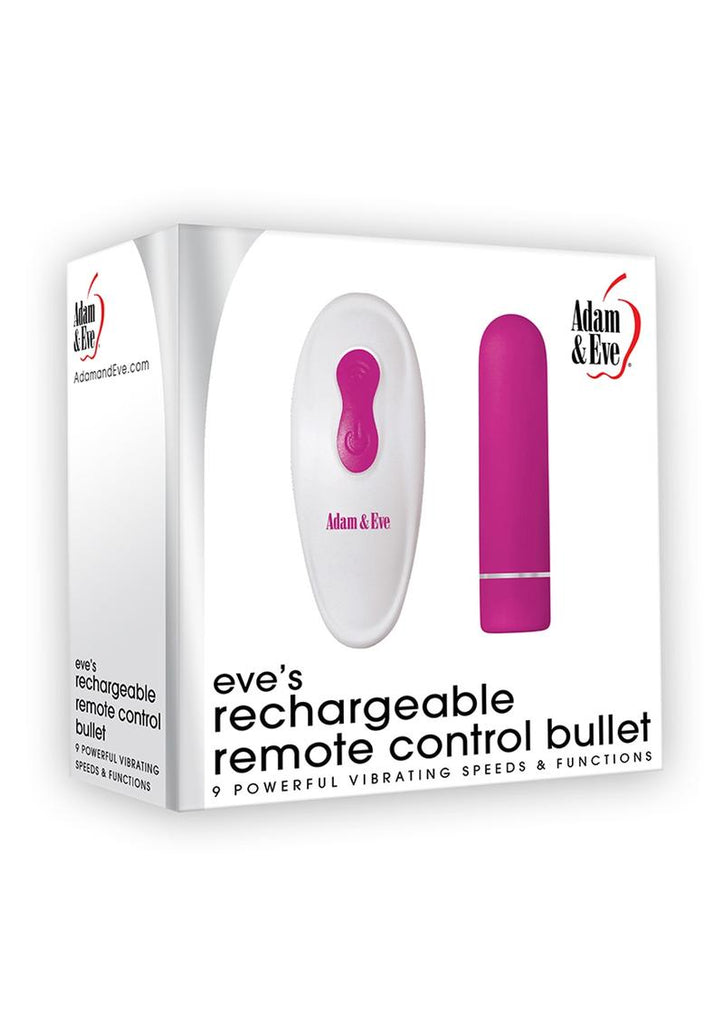 Adam and Eve - Eve's Rechargeable Bullet with Wireless Remote Control - Pink