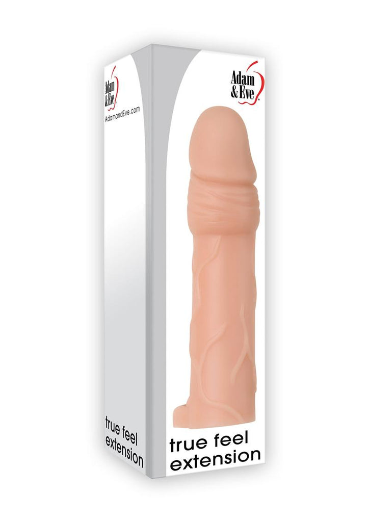 Adam and Eve True Feel Penis Extension - Flesh/Vanilla