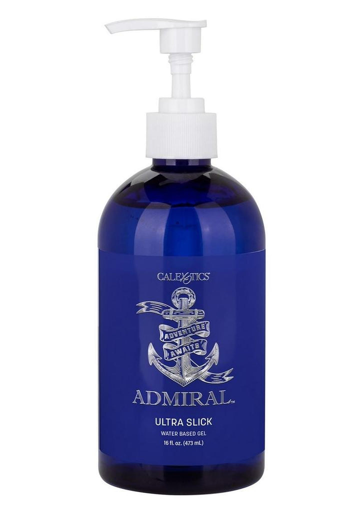 Admiral Ultra Slick Water Based Gel Lubricant - 16oz