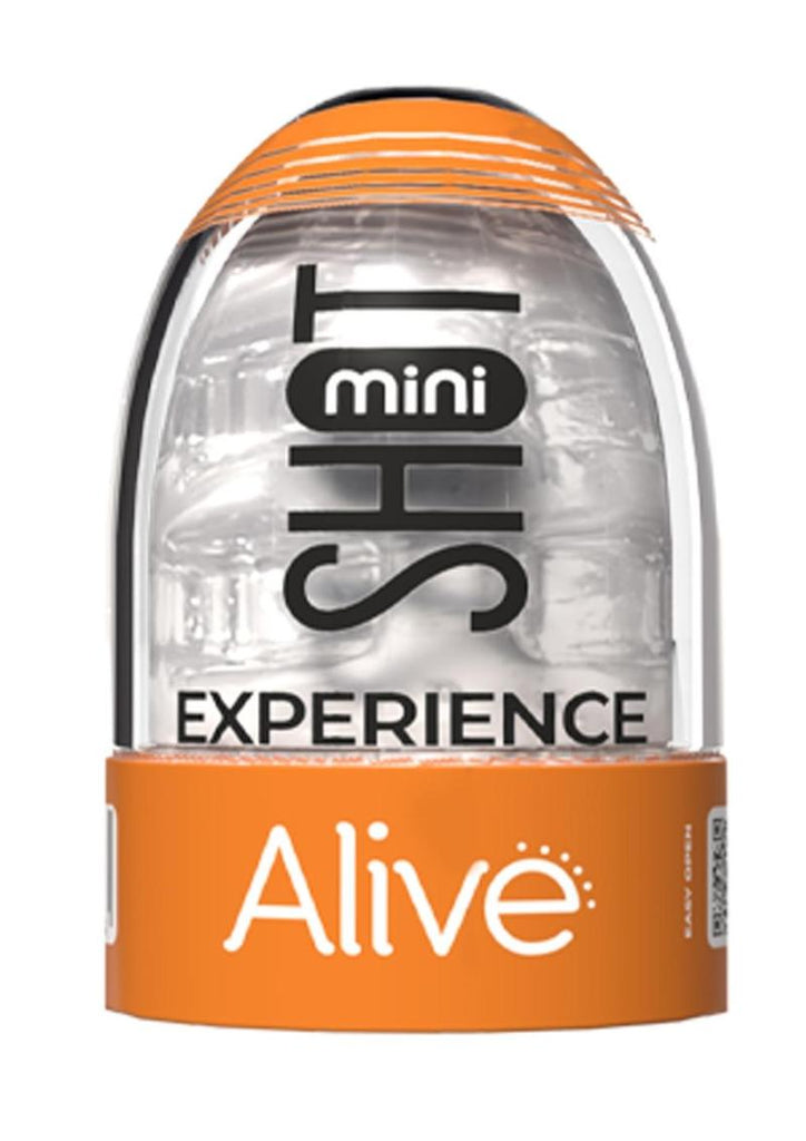 Alive Mini Masturbator Transparent - Clear