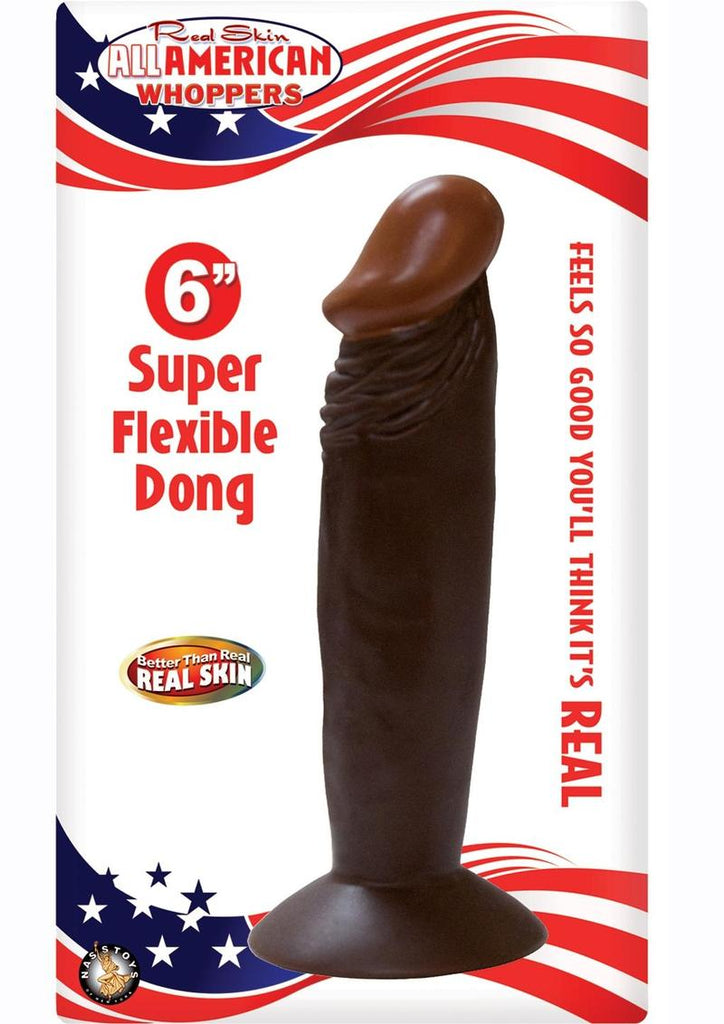 All American Whoppers Dildo - Brown/Chocolate - 6in