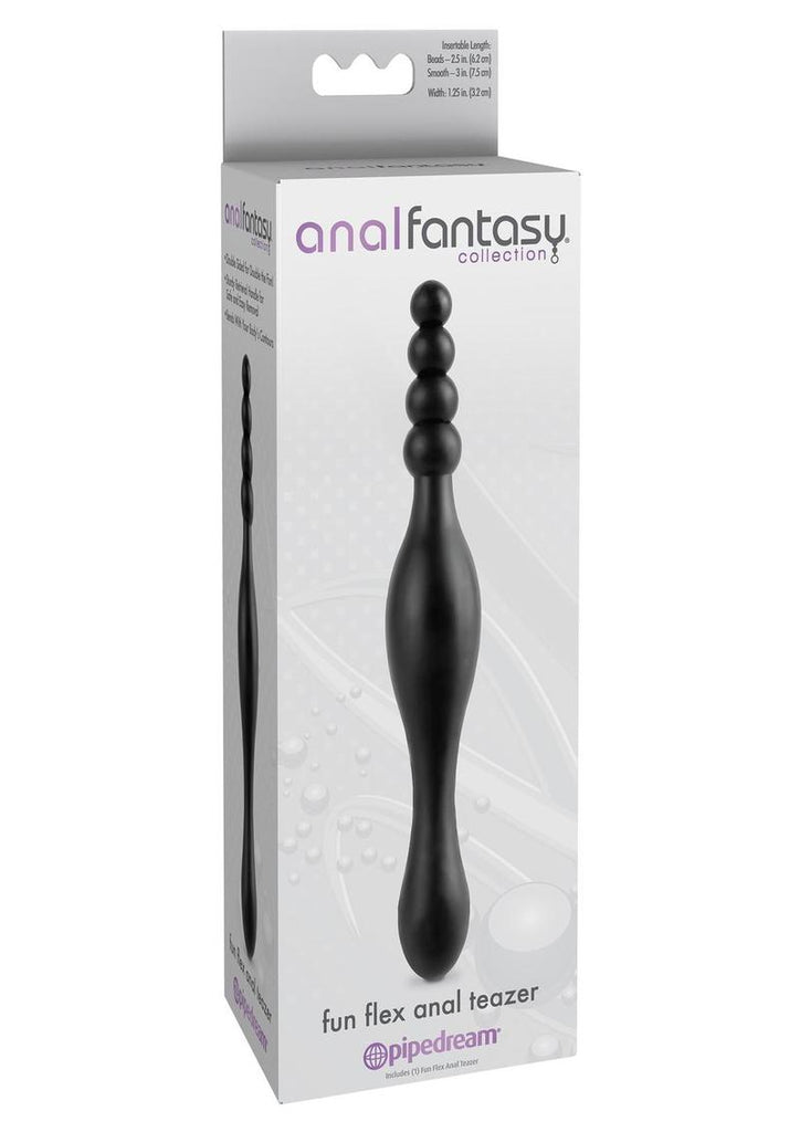 Anal Fantasy Collection Fun Flex Anal Teazer - Black - 2.5in