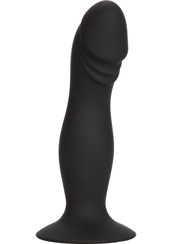 Anal Stud Silicone Probe - Black - 5.5in