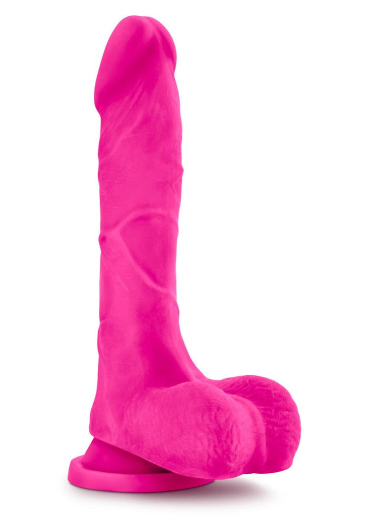 Au Naturel Bold Thrill Dildo with Suction Cup - Pink - 8.5in