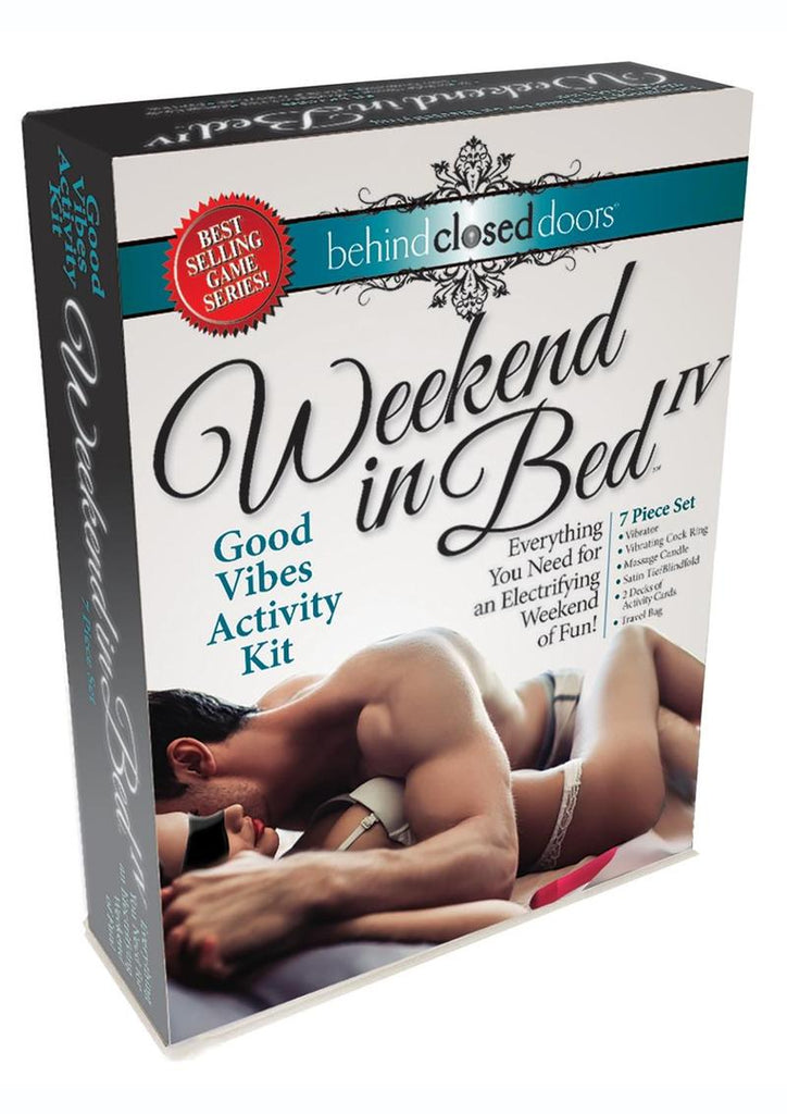 Behind Closed Doors Weekend In Bed Good Vibes Activity Kit - Set Of 7