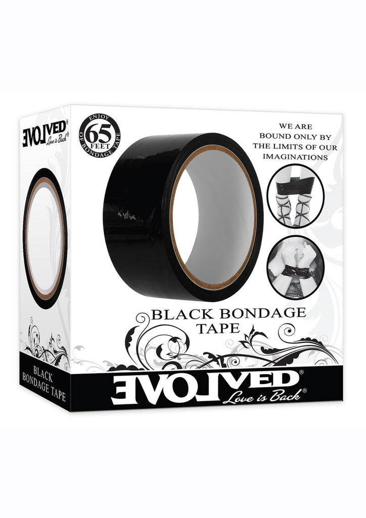 Bondage Tape - Black - 65ft