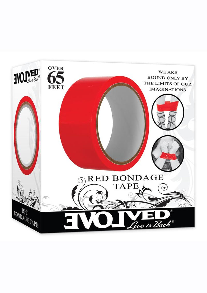 Bondage Tape - Red - 65ft