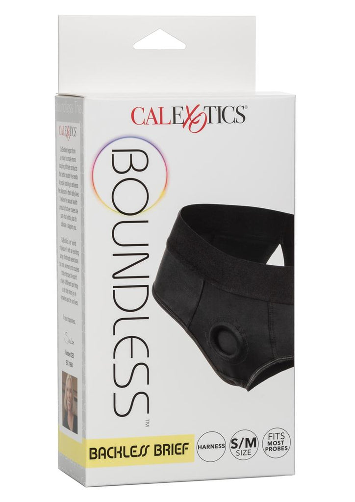 Boundless Backless Brief Harness - Black - Medium/Small