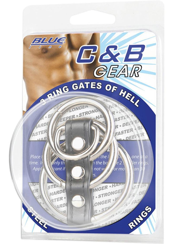C and B Gear 3 Ring Gates Of Hell - Metal/Steel