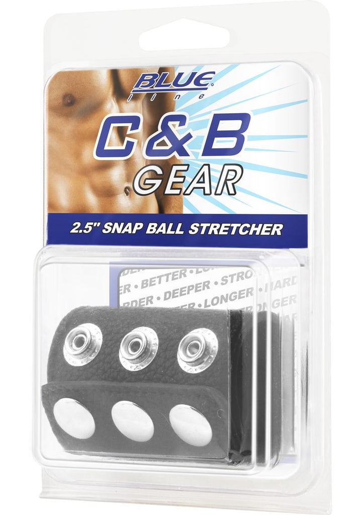 C and B Gear Snap Ball Stretcher - Black - 2.5in