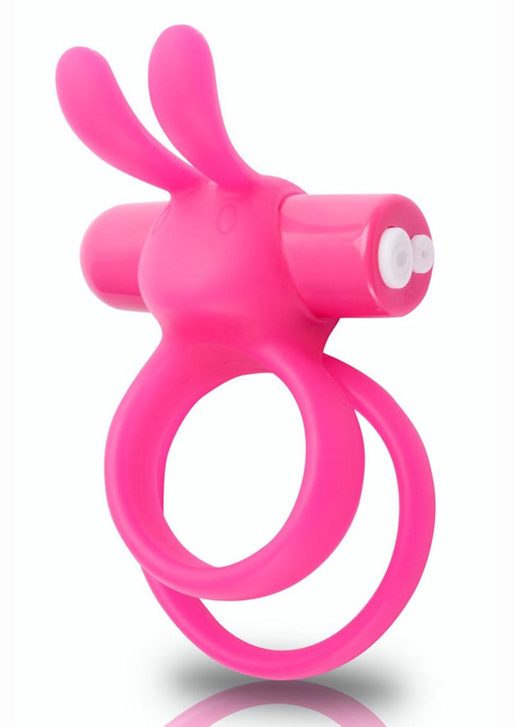 Charged Ohare XL Silicone USB Rechargeable Wearable Rabbit Vibe C-Ring Pink (Individual - Pink - XLarge