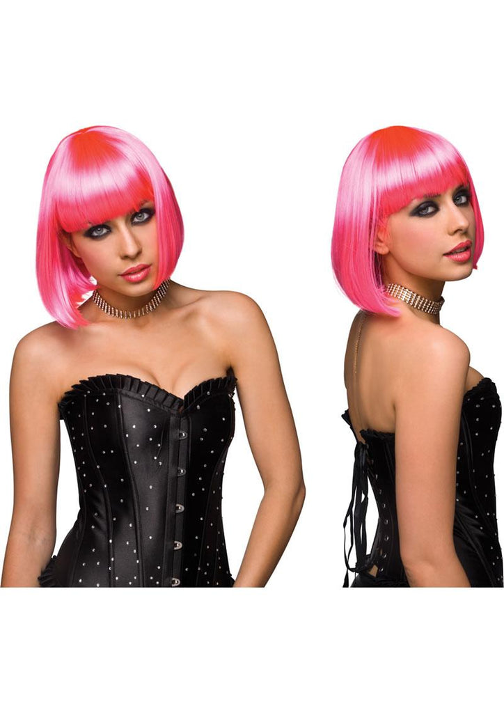 Cici Wig - Hot Pink/Pink