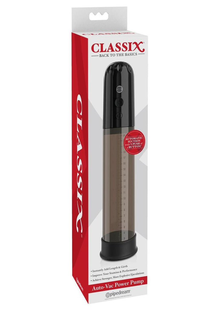 Classix Auto-Vac Power Pump Penis Enlargement System - Black