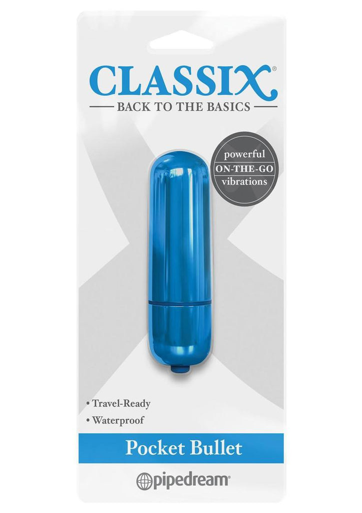 Classix Vibrating Pocket Bullet - Blue