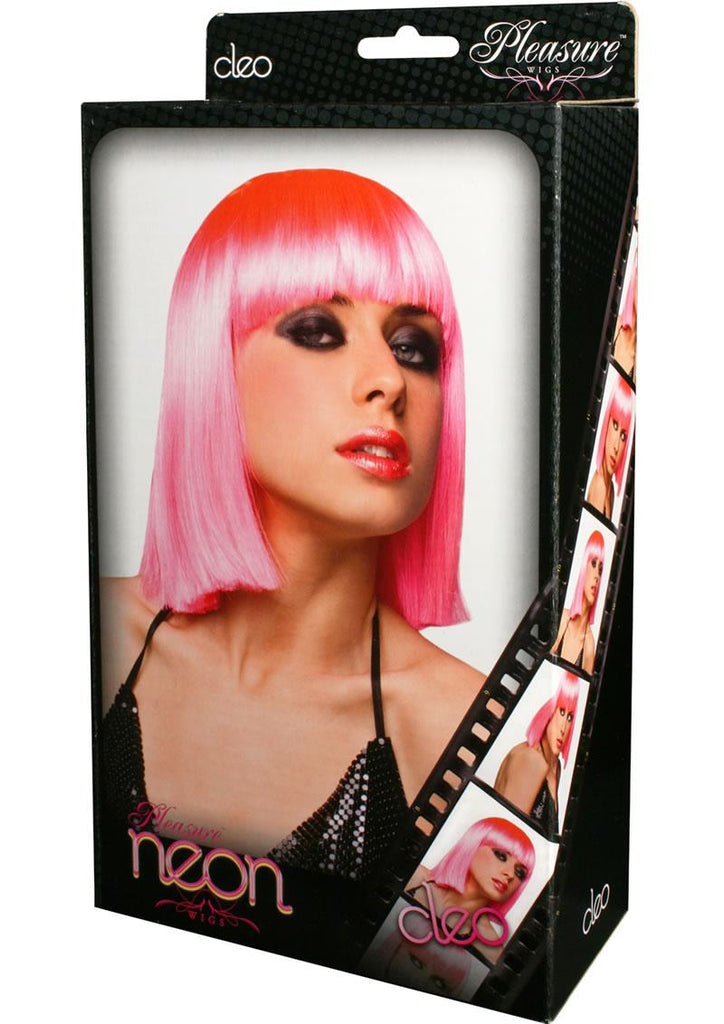 Cleo Wig - Hot Pink/Pink
