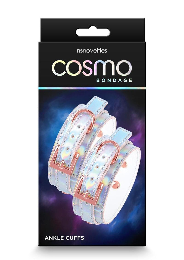 Cosmo Bondage Ankle Cuffs - Multicolor/Rainbow