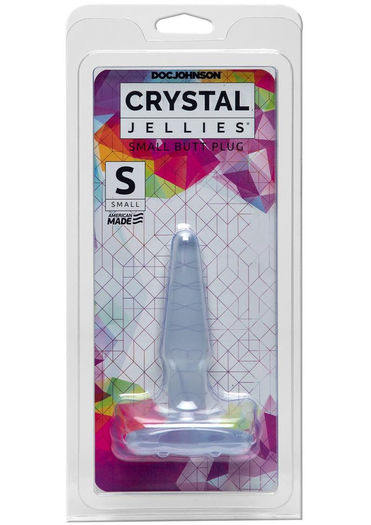 Crystal Jellies Butt Plug - Clear - Small
