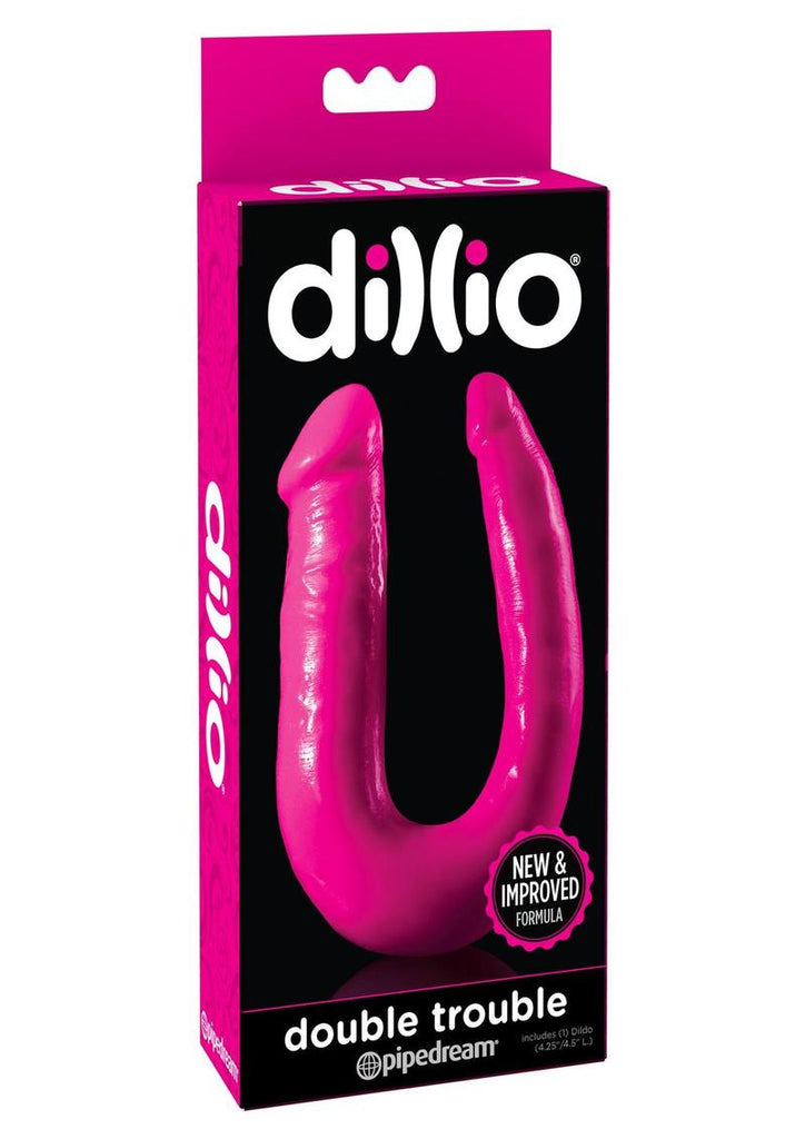 Dillio Double Trouble Dong - Pink