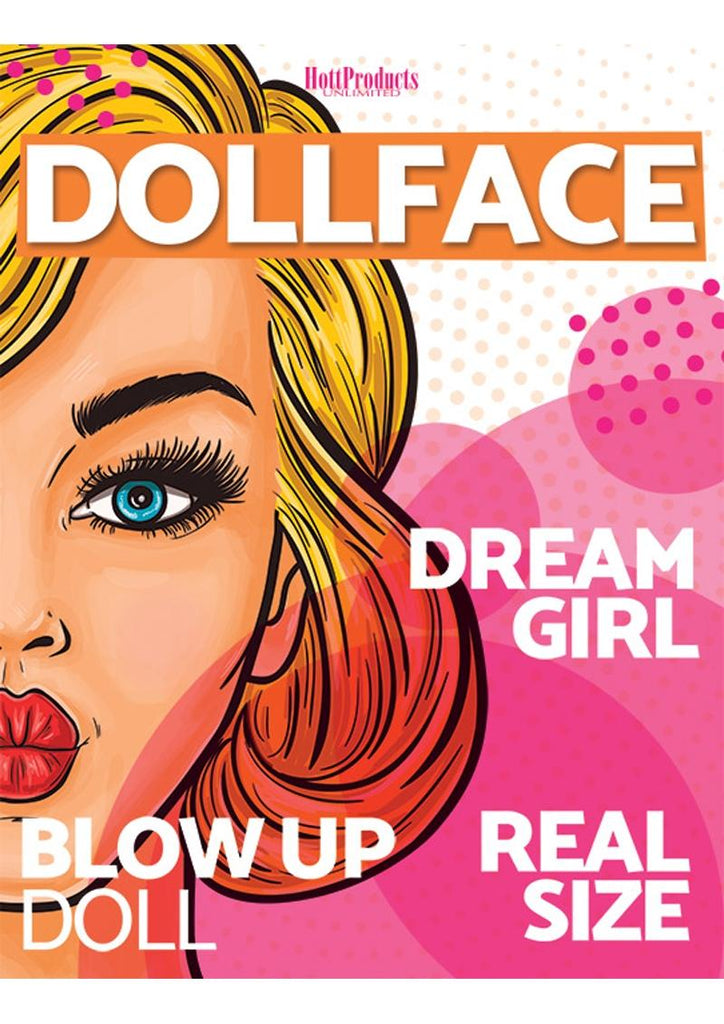 Doll Face Real Life Size Female Blow-Up Doll - 5.2 Feet