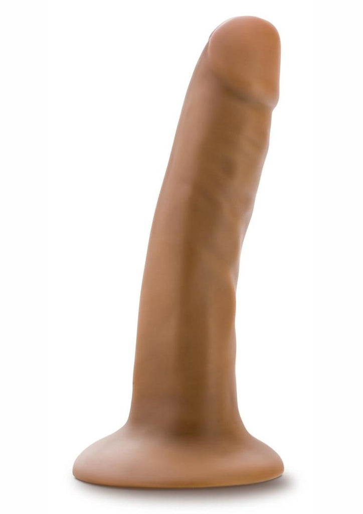 Dr. Skin Dr. Lucas Silicone Dildo with Suction Cup - Caramel/Mocha - 5.5in