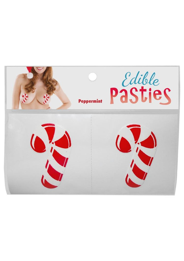 Edible Pasties - Candy Cane - 2 Per Pack