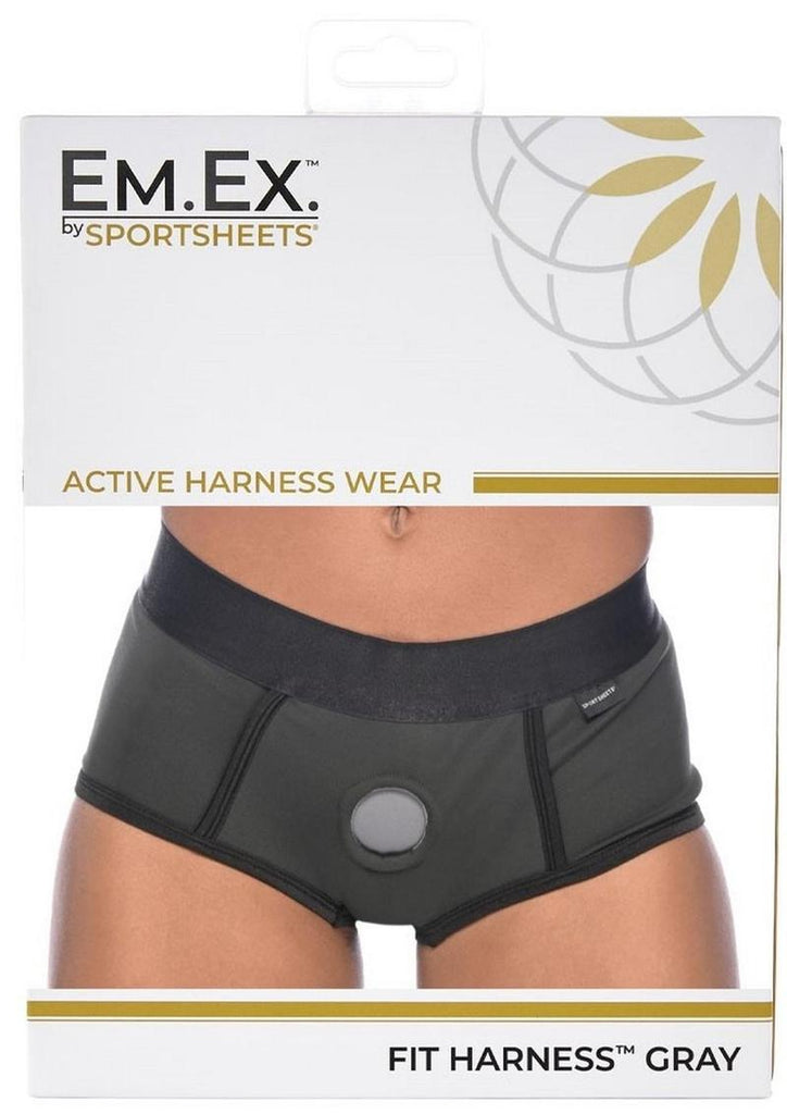 Em.Ex. Fit Harness - Gray/Grey - Small