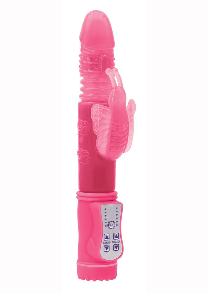 Firefly Lola Glow In The Dark Thrusting and Rotating Rabbit - Glow In The Dark/Pink