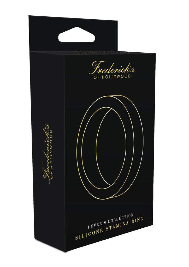 Frederick's Of Hollywood Silicone Non-Vibrating C-Ring - Black