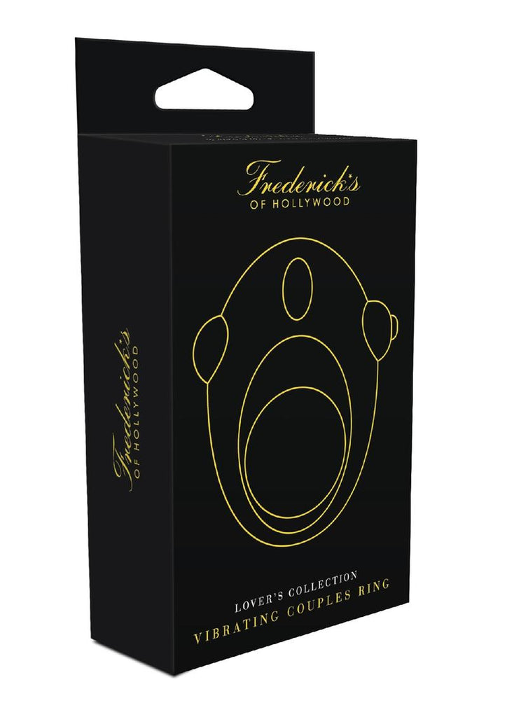 Frederick's Of Hollywood Vibrating Couples Cock Ring - Black