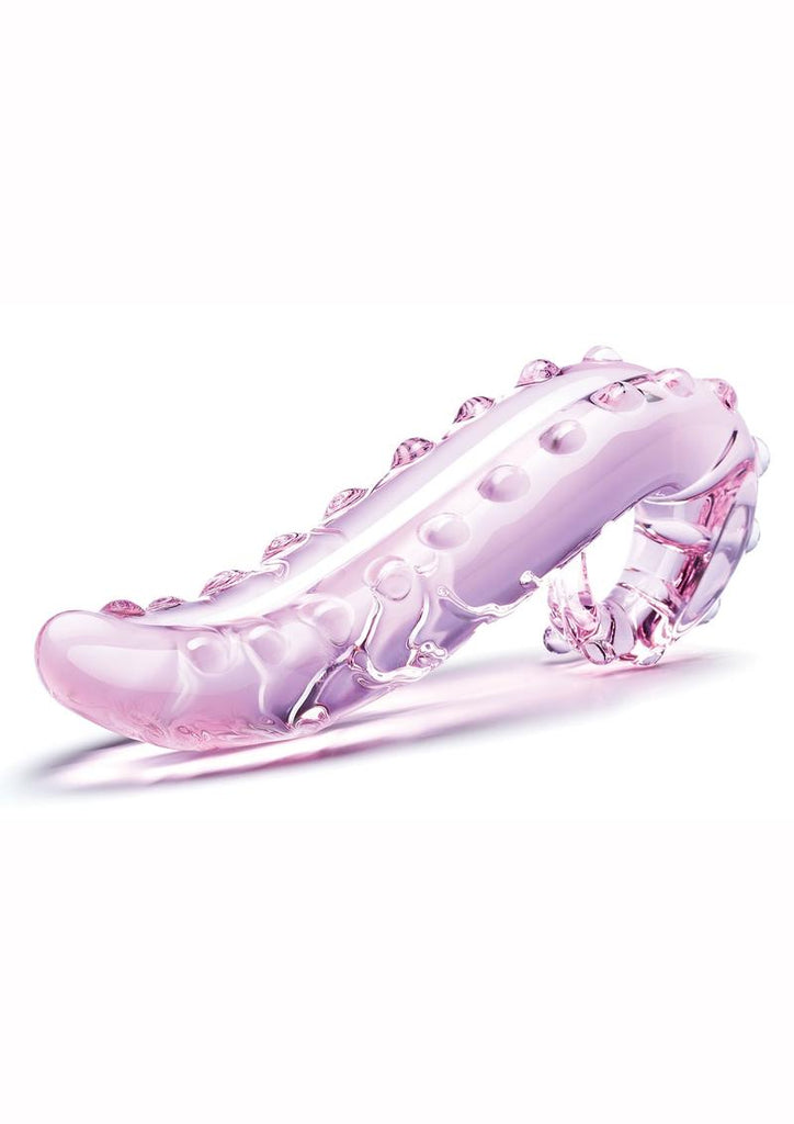 Glax Lix Dildo - Pink - 6in