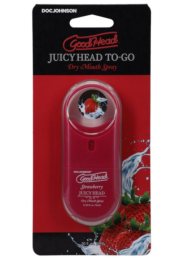 Goodhead Juicy Head Dry Mouth Spray To-Go Strawberry - .30oz