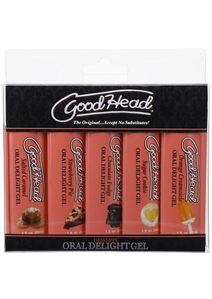 Goodhead Oral Delight Gel Desserts - 1oz - 5 Pack