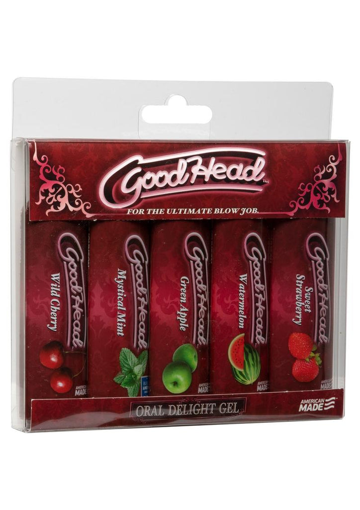 Goodhead Oral Delight Gel Flavored - 1oz - 5 Pack