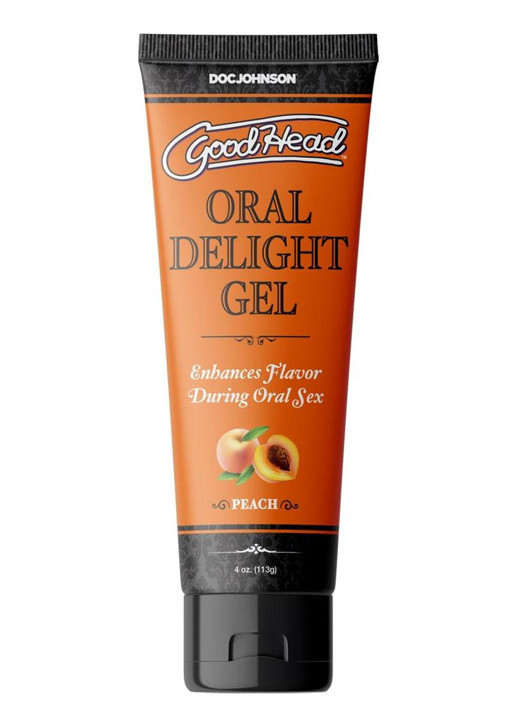 Goodhead Oral Delight Gel Flavored Peach - 4oz - Bulk