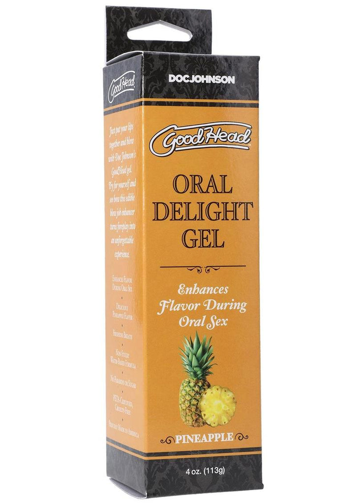 Goodhead Oral Delight Gel Flavored Pineapple - 4oz