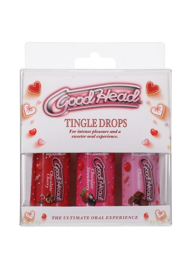 Goodhead Tingle Drops Assorted Flavors - 1oz - 3 Pack