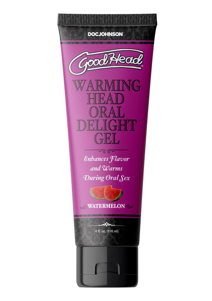 Goodhead Warming Head Oral Delight Gel Flavored Watermelon - 4oz - Bulk