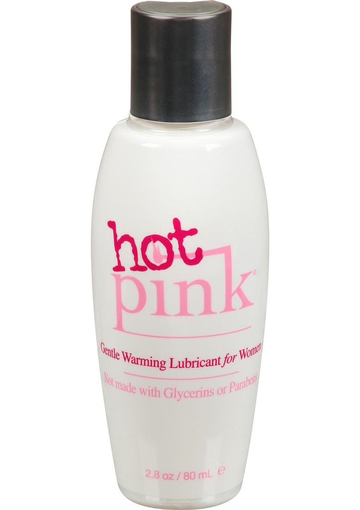 Hot Pink Water Based Warming Lubricant - 2.8oz
