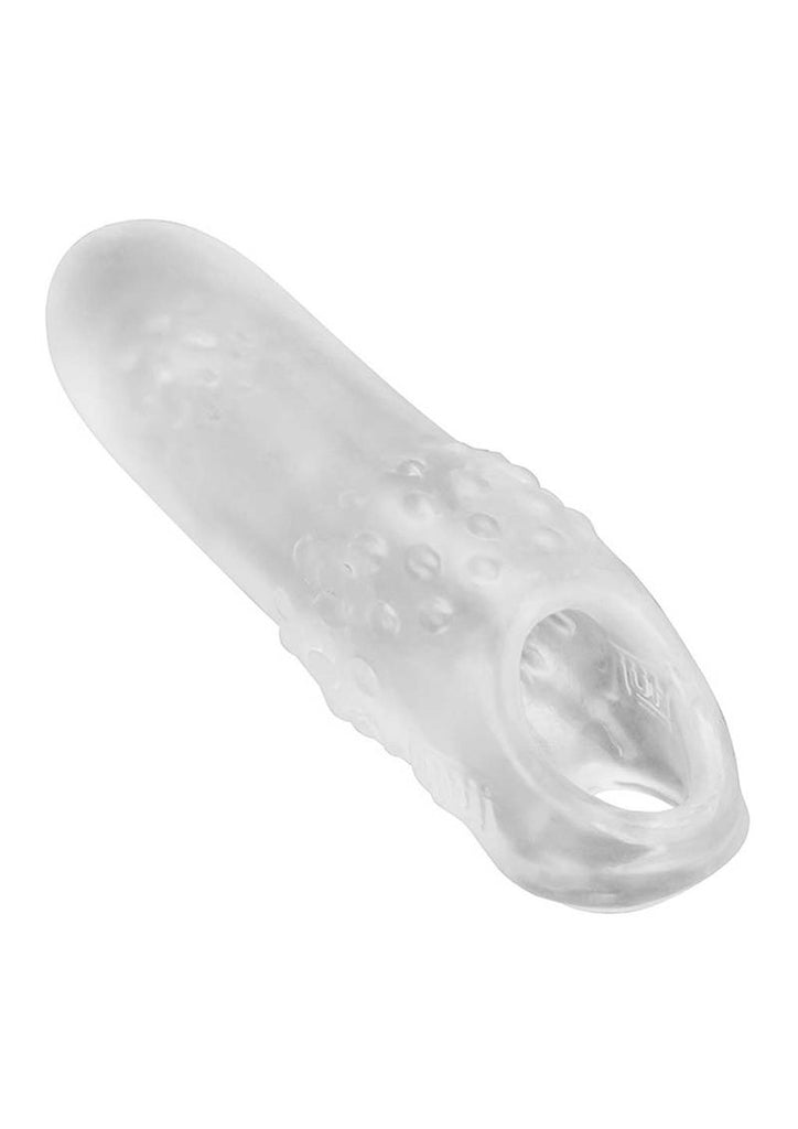 Hunkyjunk Swell Silicone Cocksheath Penis Extender - Clear - 8.25in