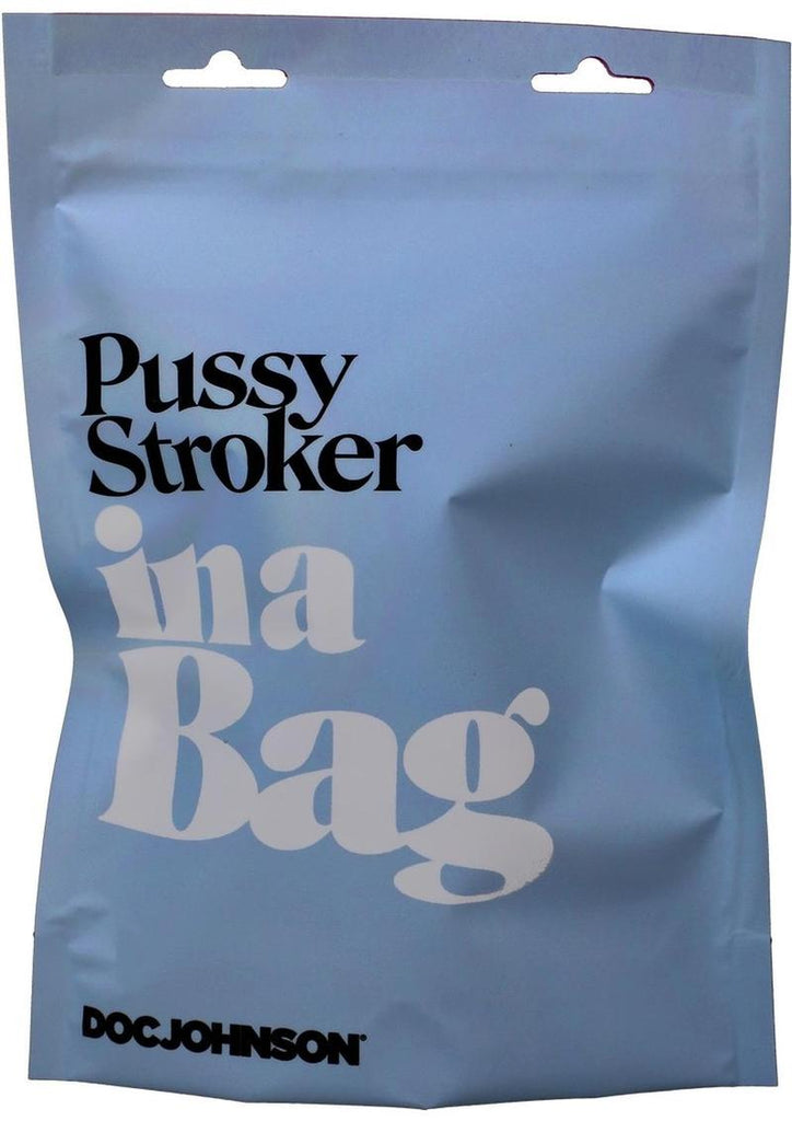 In A Bag Masturbator - Pussy - Frost/White