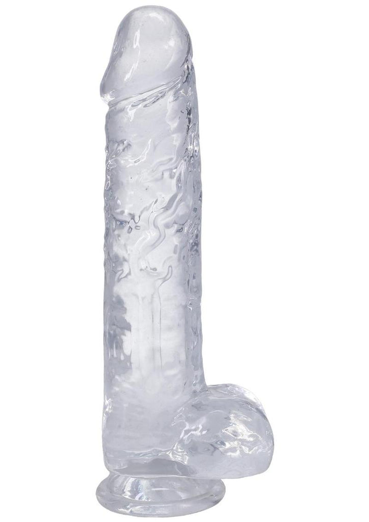 In A Bag Really Big Dick Dildo - Clear - 10in
