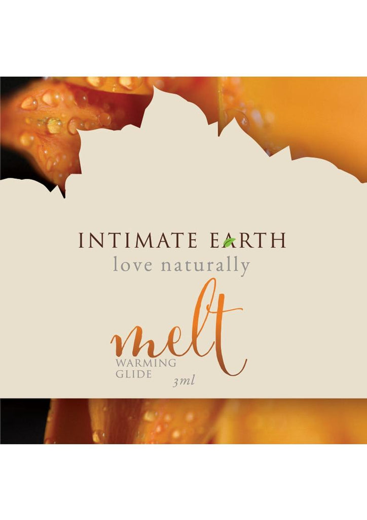 Intimate Earth Melt Warming Glide Lubricant Cinnamomum Zeylanicum Bark - 3ml Foil