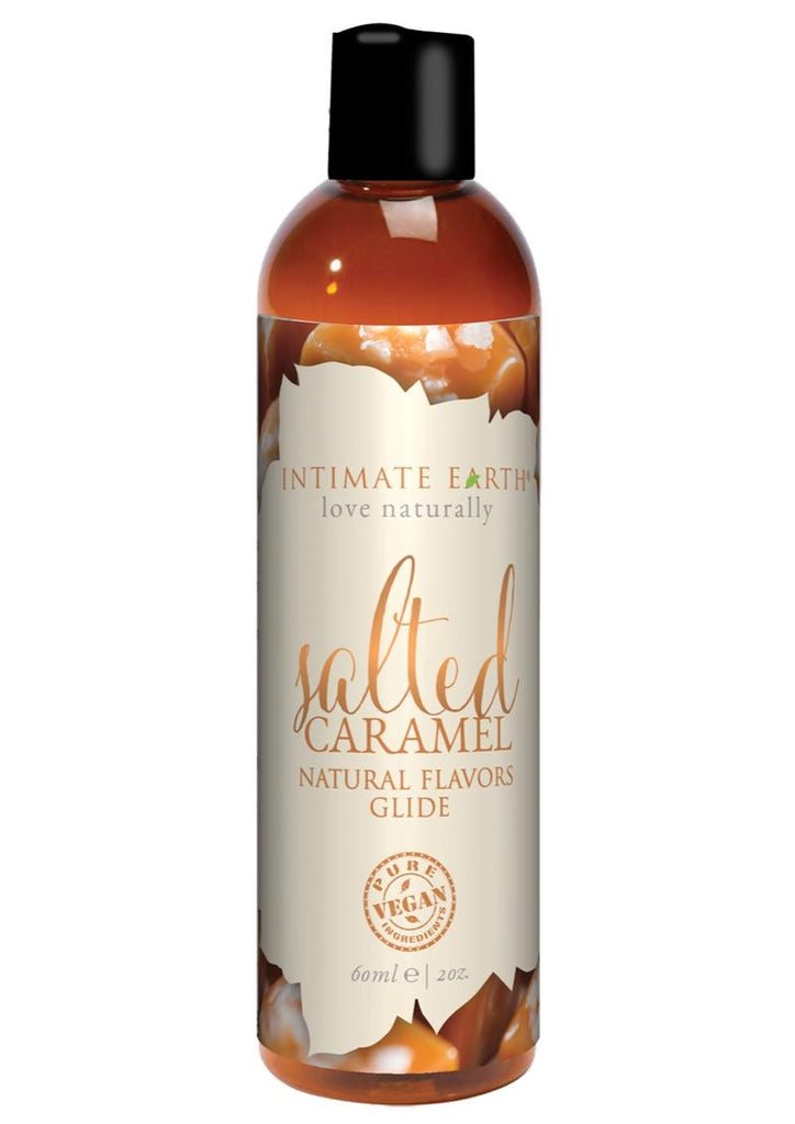 Intimate Earth Natural Flavors Glide Lubricant Salted Caramel - 2oz
