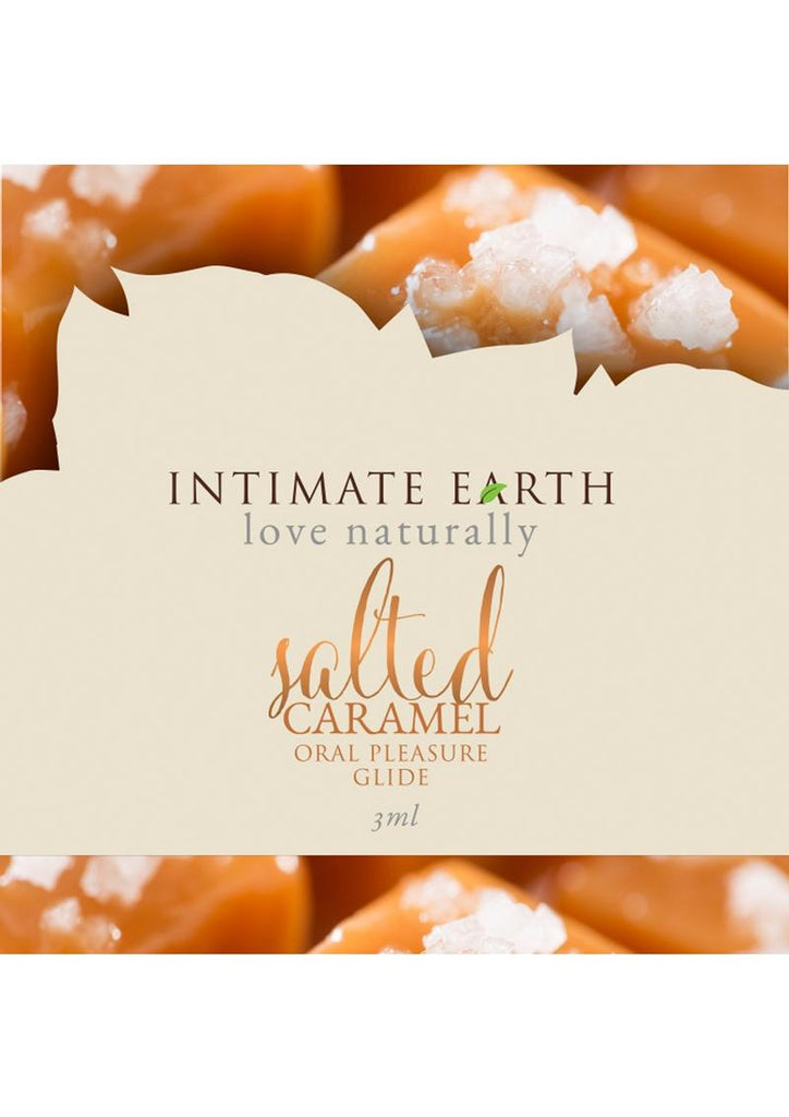 Intimate Earth Natural Flavors Glide Lubricant Salted Caramel - 3ml Foil