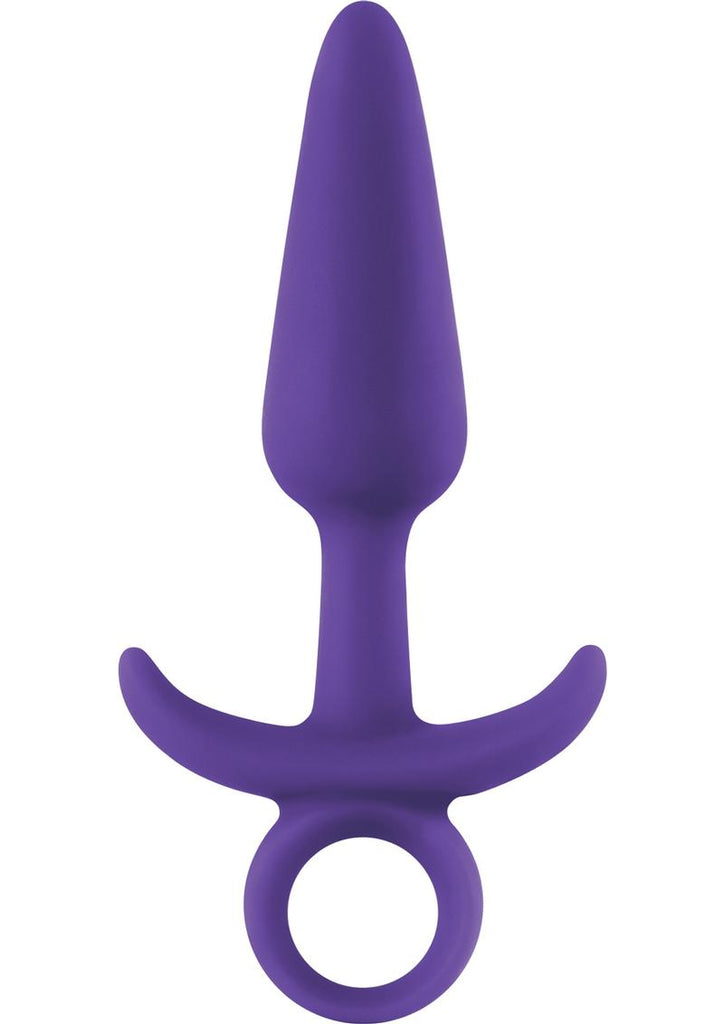 Inya Prince Silicone Butt Plug - Purple - Medium