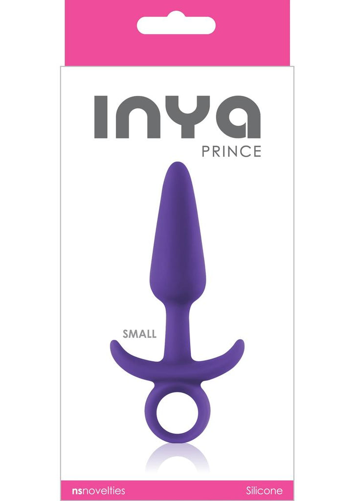 Inya Prince Silicone Butt Plug - Purple - Small
