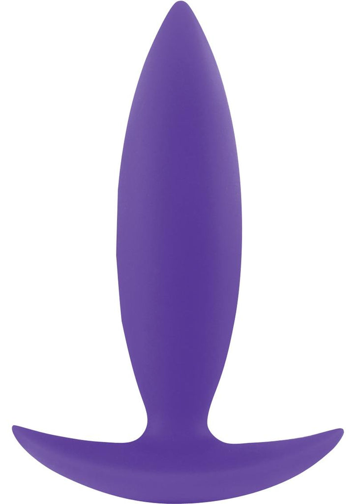 Inya Spade Silicone Butt Plug - Purple - Small