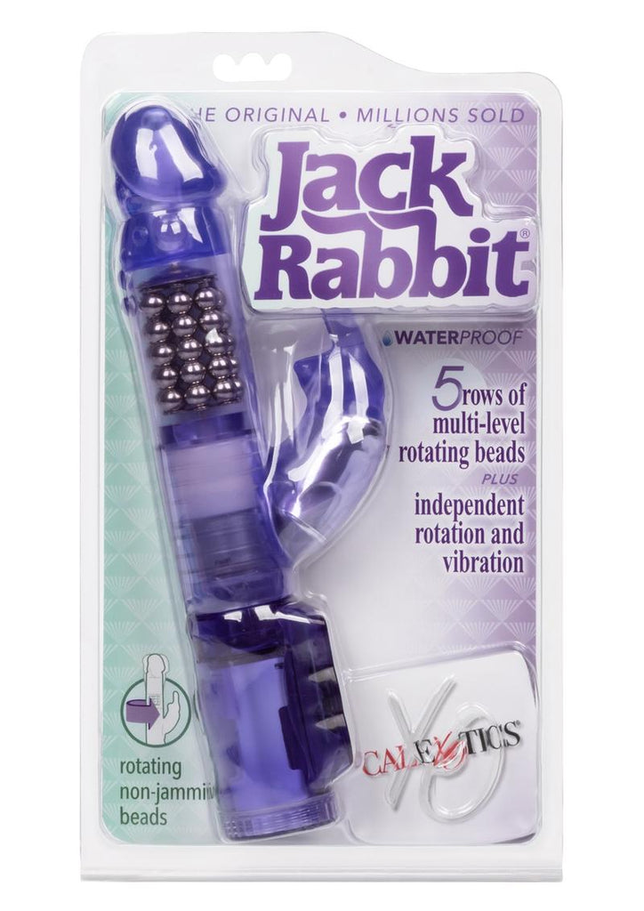 Jack Rabbit Beaded Rabbit Vibrator - Purple